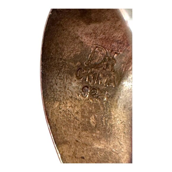 Jay King Turquoise Sterling Silver 925 Circle Pendant 16.03g Southwest Statement - Picture 3 of 5